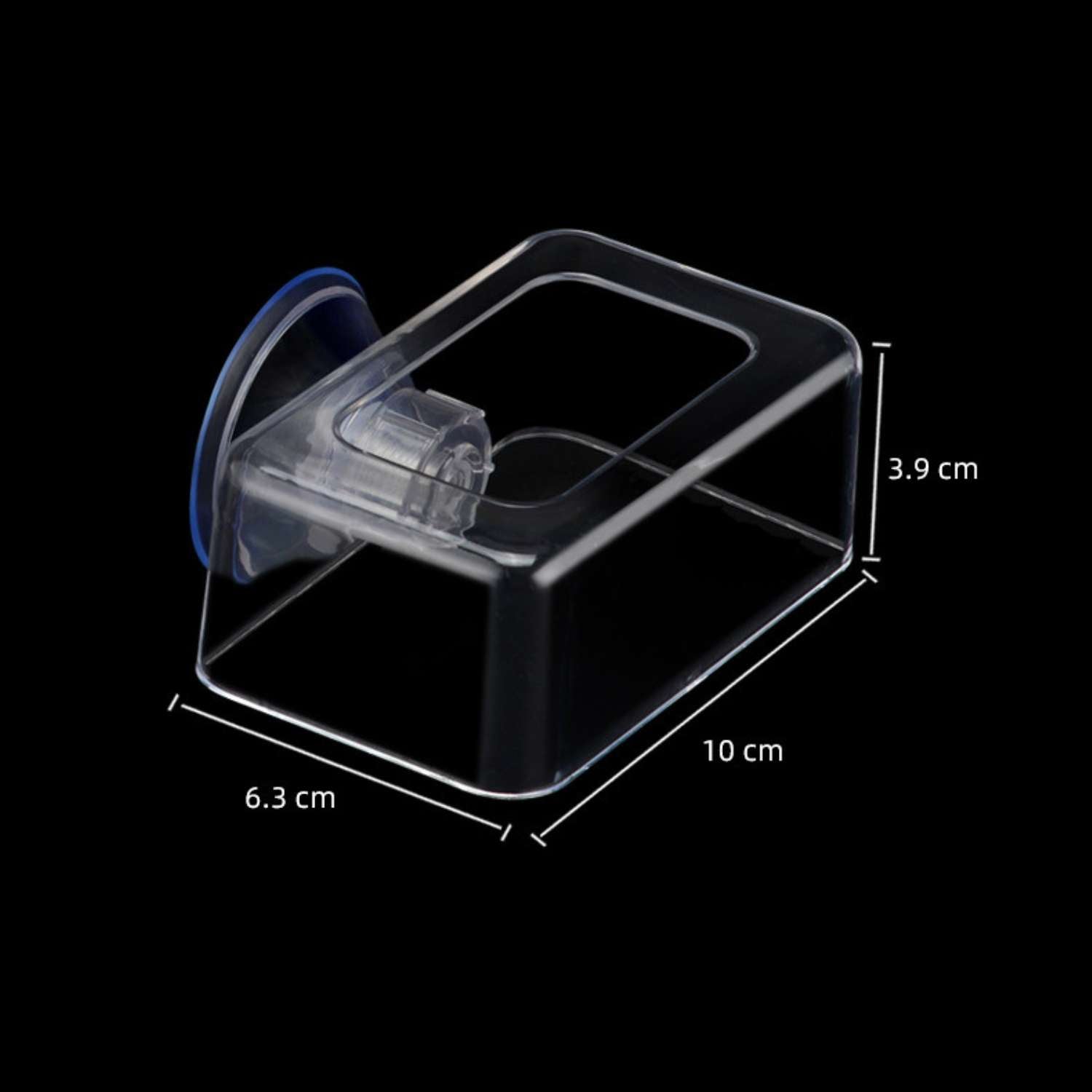 acryl voedingscirkel voor vissen kleine vierkante voeding